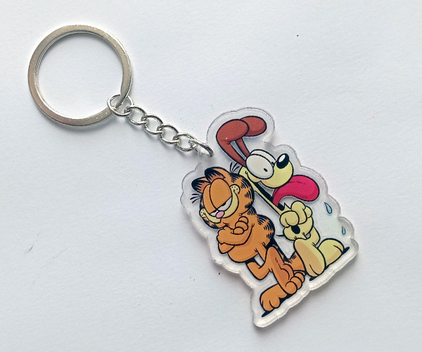 Llavero Acrílico Garfield 2